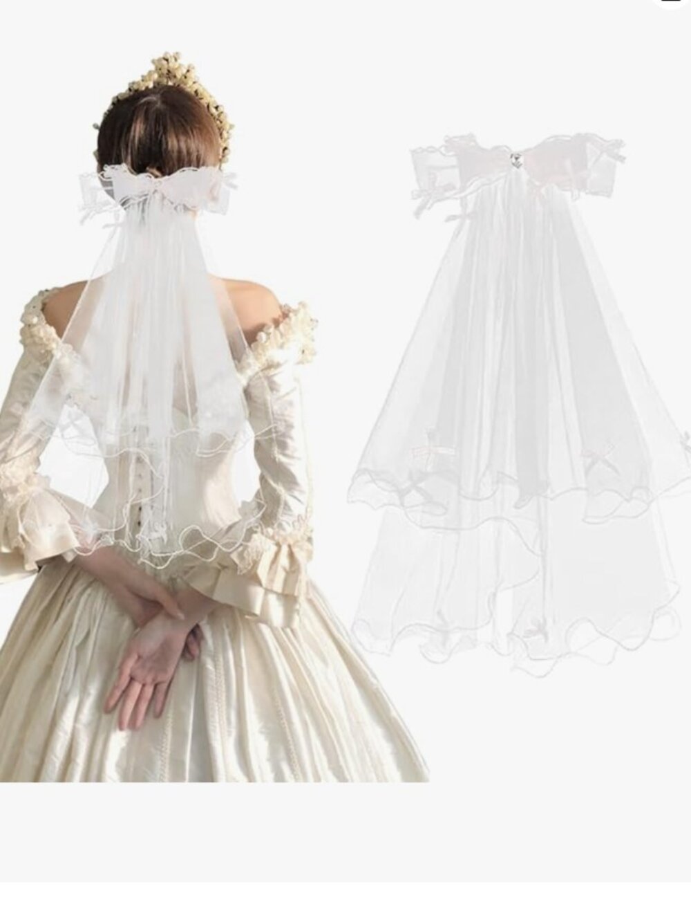 Butterfly Bow Veil